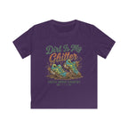 Kids Tee - "Dirt Is My Glitter" Youth Cross Country Running Shirt