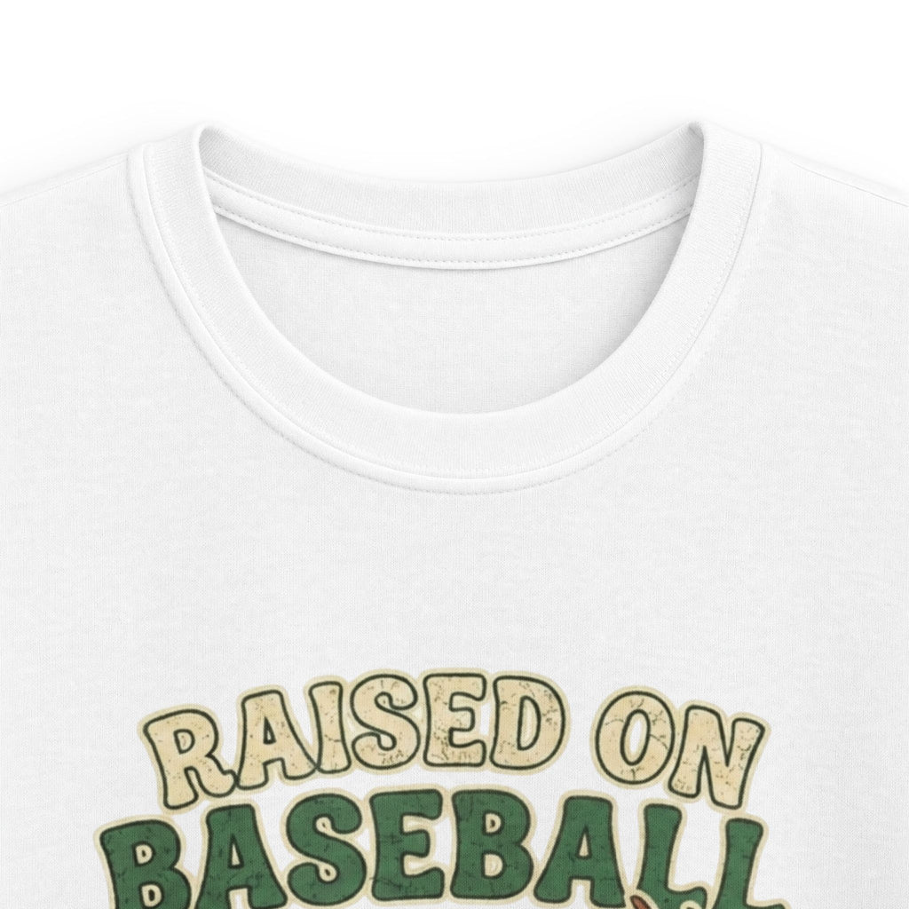Kids Baseball, Bucks & Bass Tee — 'Raised on Baseball' Youth Shirt
