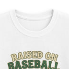 Kids Baseball, Bucks & Bass Tee — 'Raised on Baseball' Youth Shirt