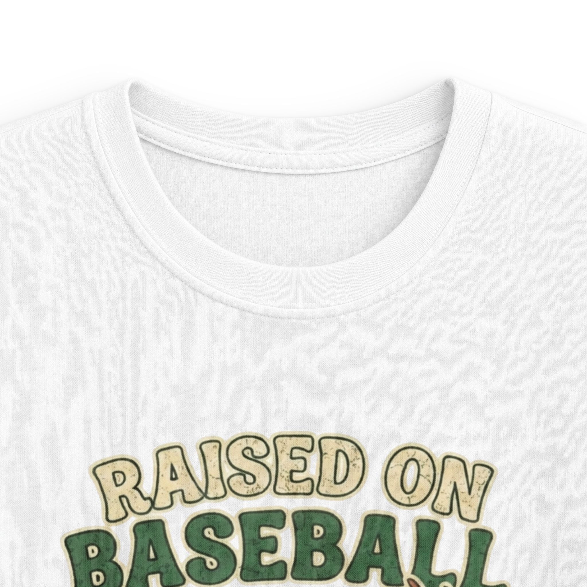 Kids Baseball, Bucks & Bass Tee — 'Raised on Baseball' Youth Shirt