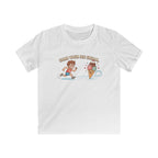 Kids Tee — "Earn Your Ice Cream" Cute Running Kid & Ice Cream Cone Graphic