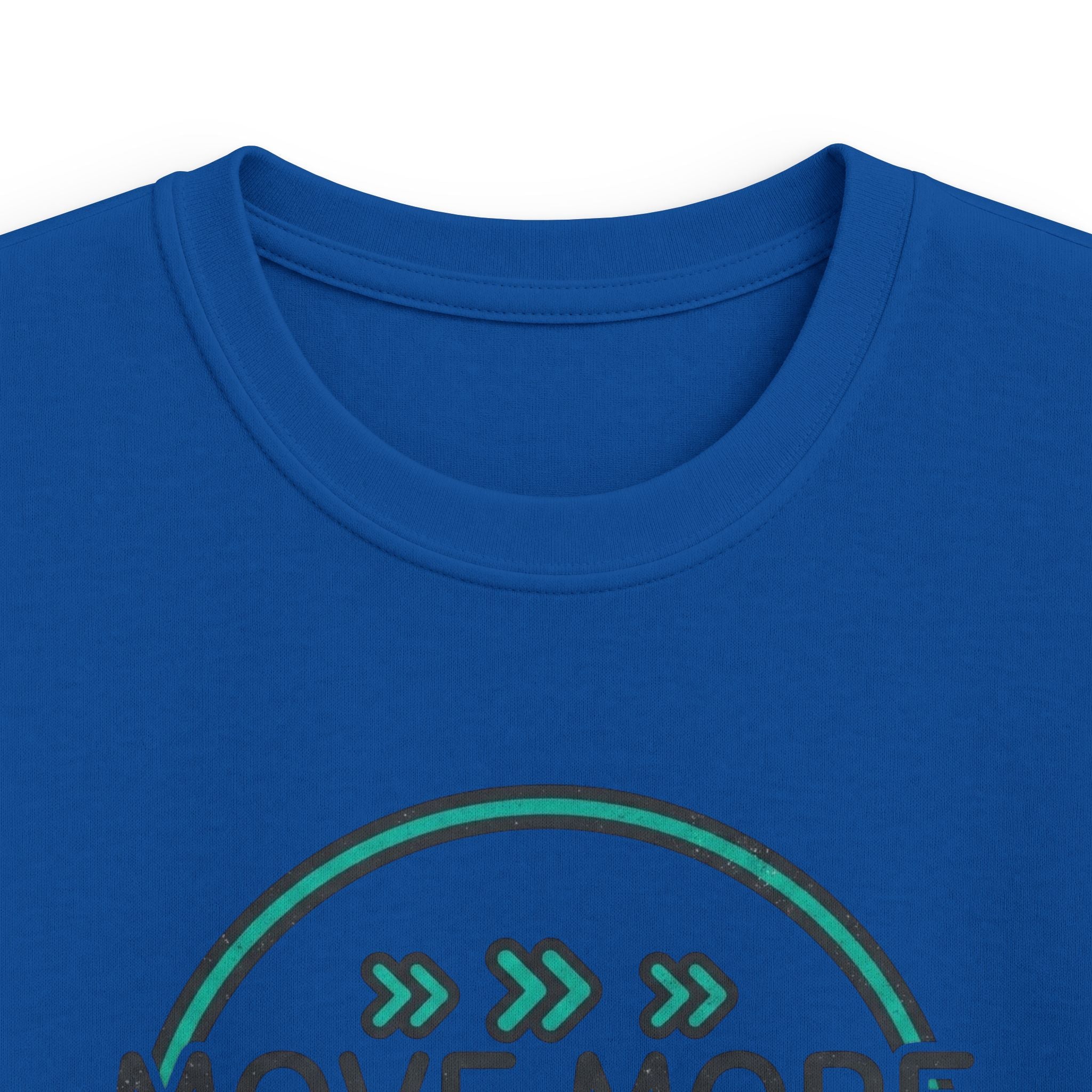 Kids Tee — “Move More. Smile More.” Inspirational Activewear