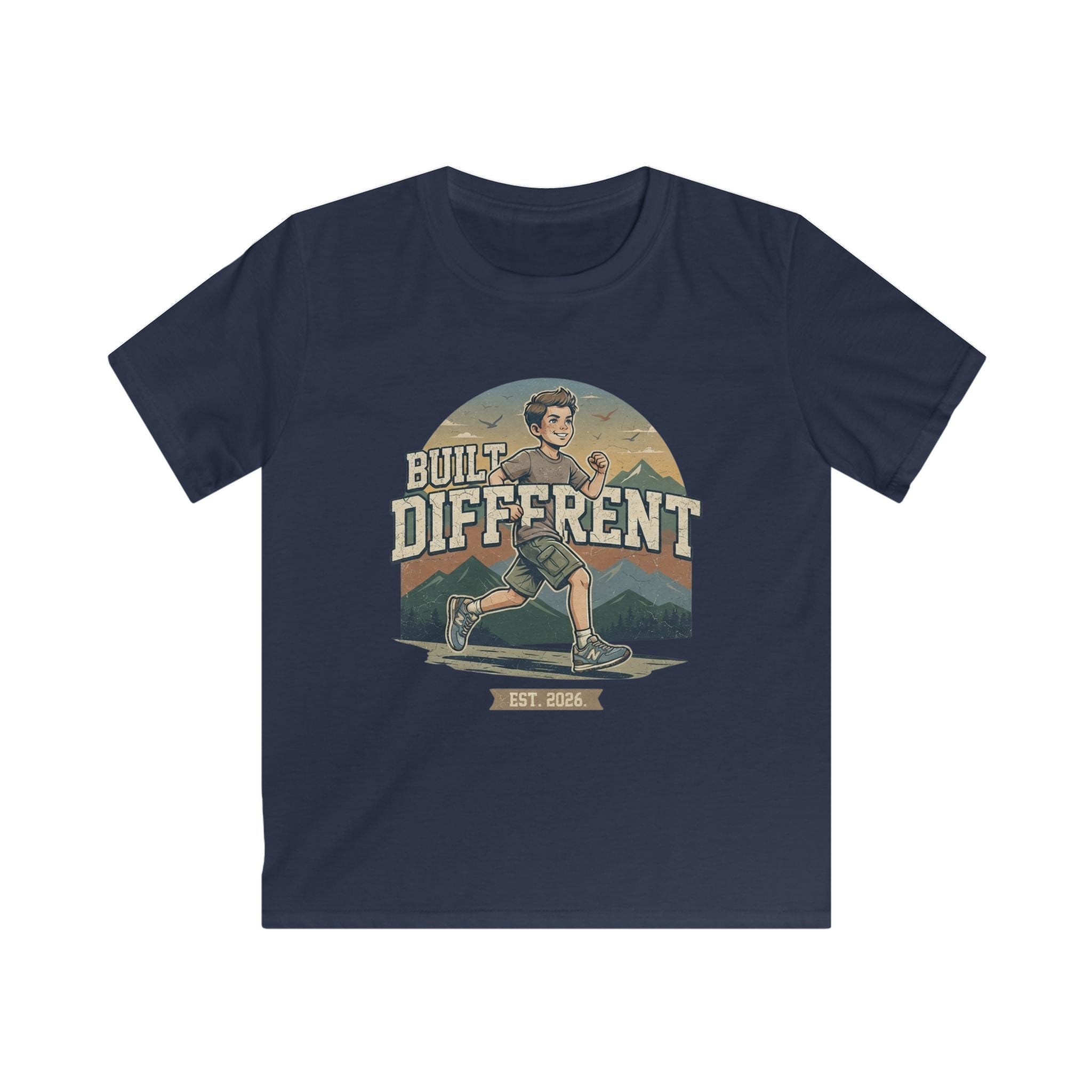 Kids Softstyle Tee - Build Different T-Shirt