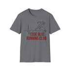 Code Blue Running Club T-Shirt — Medical Runner Heartbeat Tee