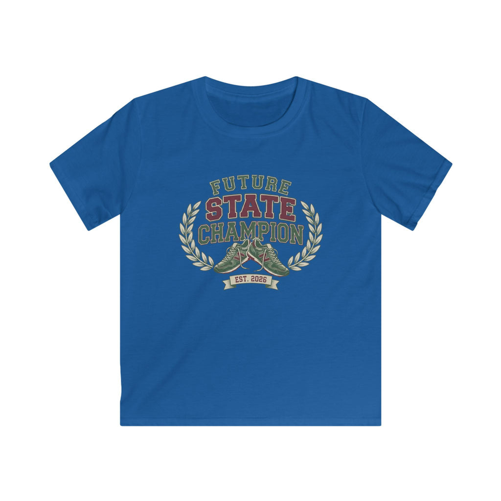 Future State Champion Kids T-Shirt - Youth Athletic Baseball Tee