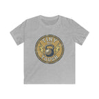 Tiny But Tough Kids Tee — Kettlebell Retro Fitness Shirt