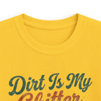 Kids Tee - "Dirt Is My Glitter" Youth Cross Country Running Shirt