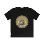 Tiny But Tough Kids Tee — Kettlebell Retro Fitness Shirt