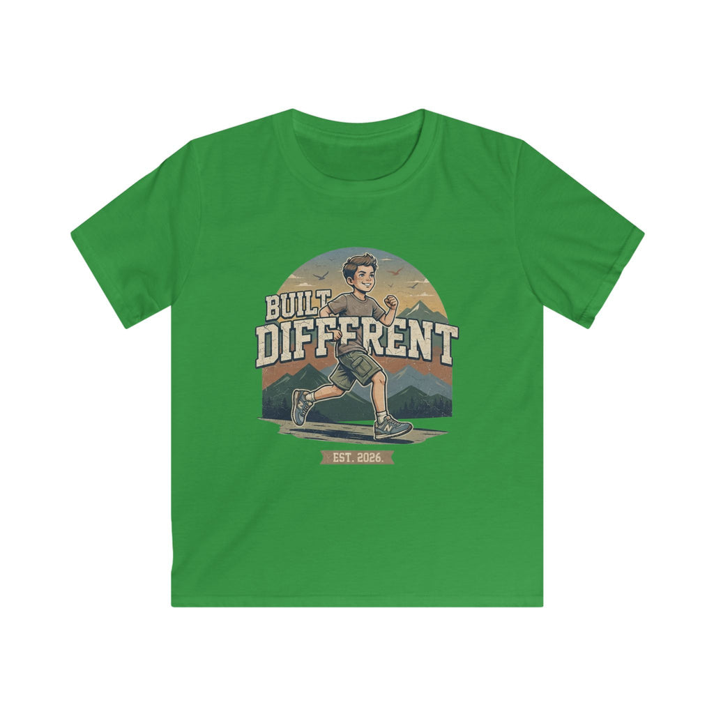 Kids Softstyle Tee - Build Different T-Shirt