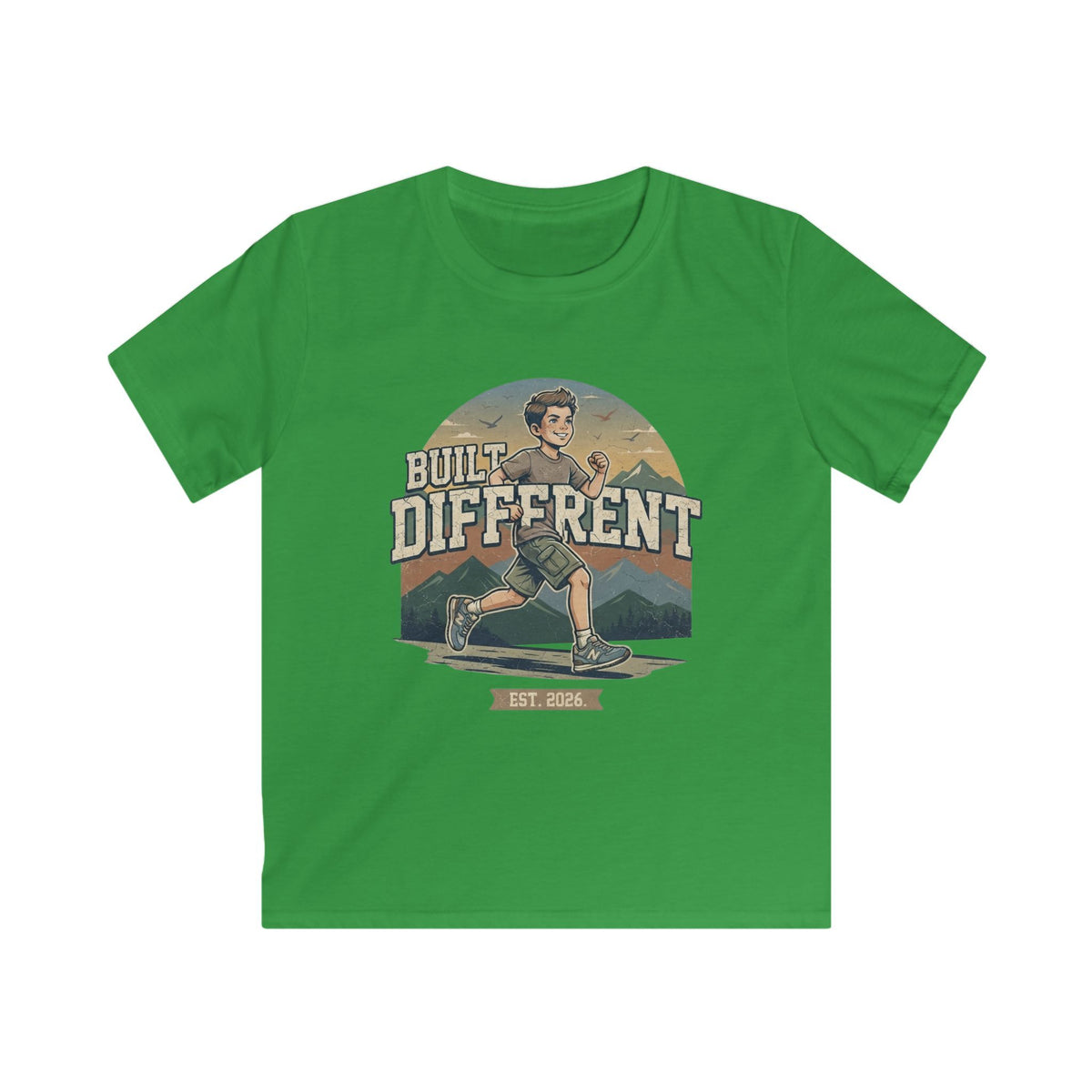 Kids Softstyle Tee - Build Different T-Shirt