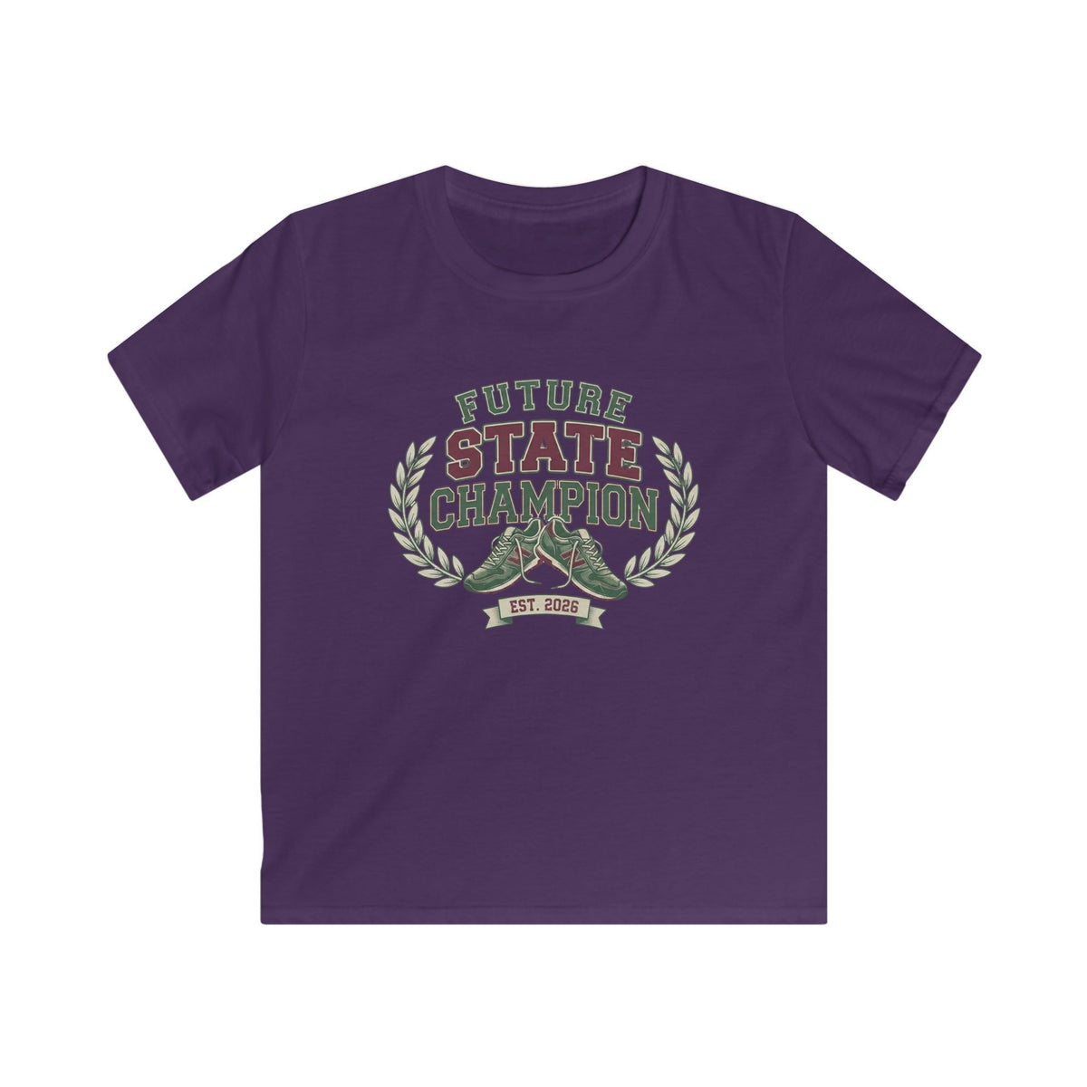 Future State Champion Kids T-Shirt - Youth Athletic Baseball Tee