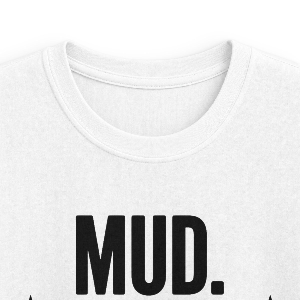 Kids Tee — "Mud. Sweat. Medals." Running Club Youth Shirt