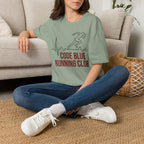 Code Blue Running Club T-Shirt — Medical Runner Heartbeat Tee