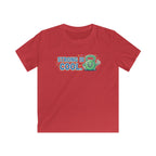 Kids Tee - "Strong Is Cool" Kettlebell Fitness Shirt for Boys & Girls