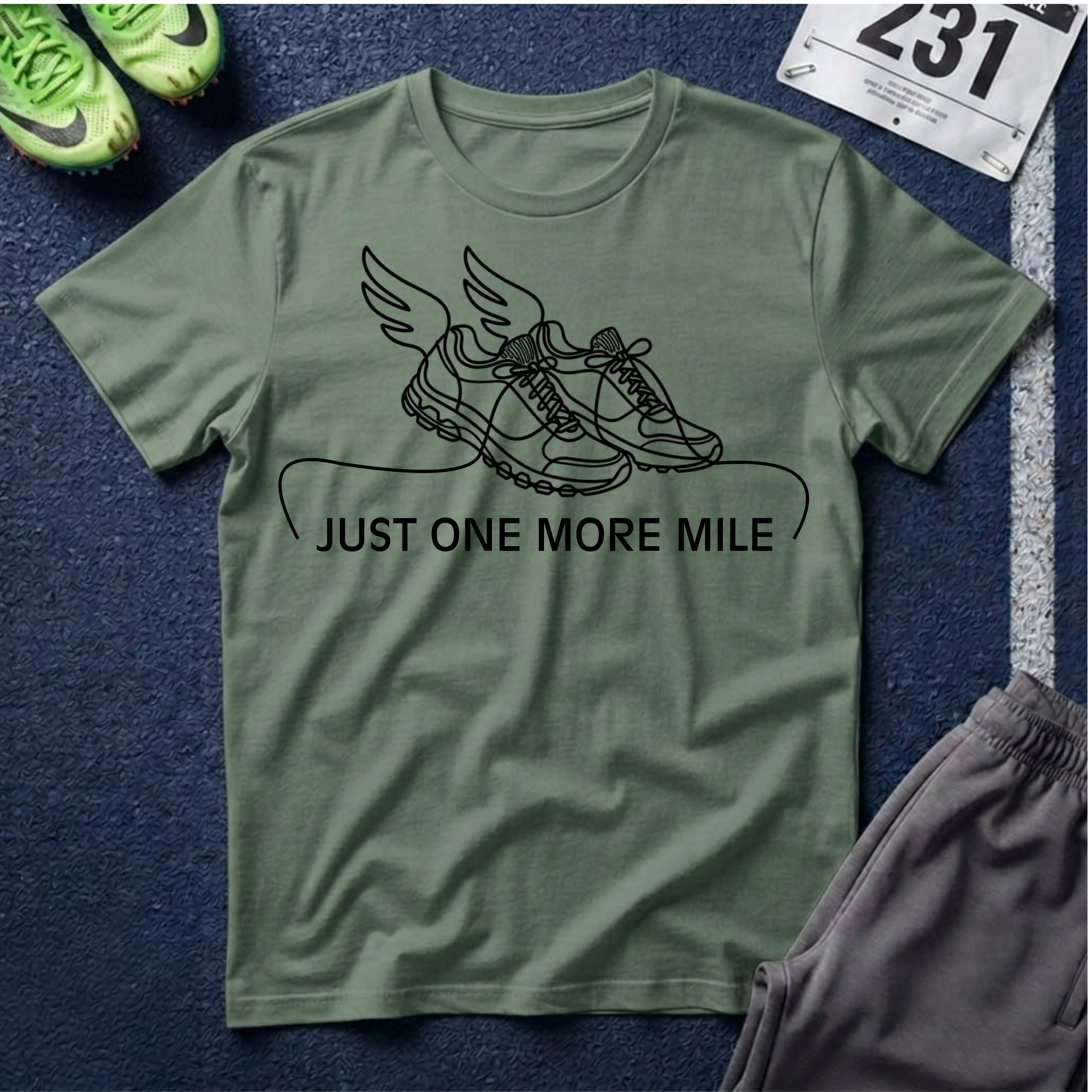 Just One More Mile T-Shirt