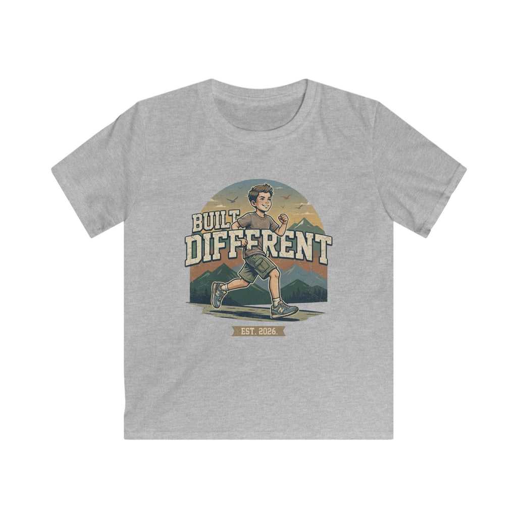 Kids Softstyle Tee - Build Different T-Shirt