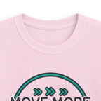 Kids Tee — “Move More. Smile More.” Inspirational Activewear