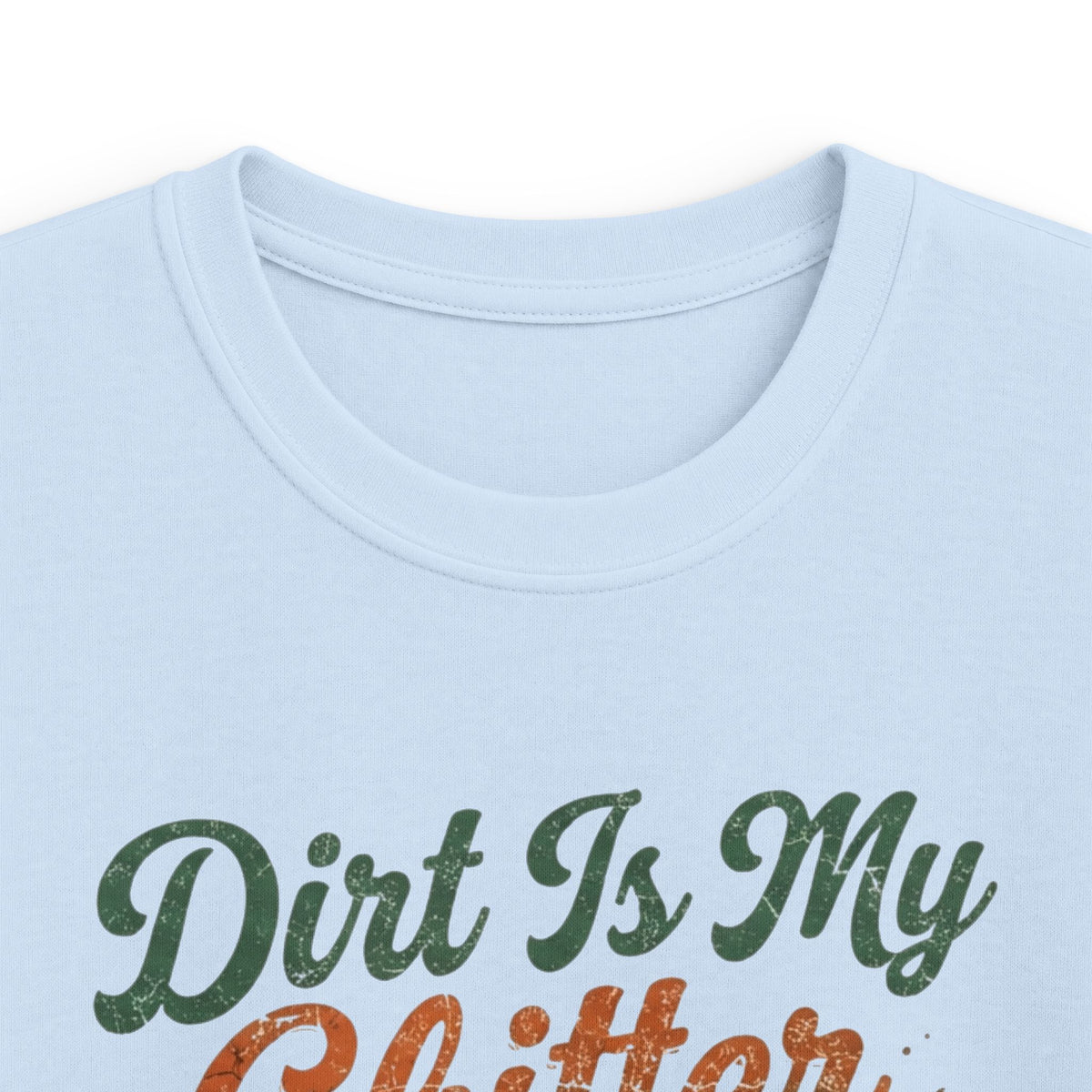 Kids Tee - "Dirt Is My Glitter" Youth Cross Country Running Shirt