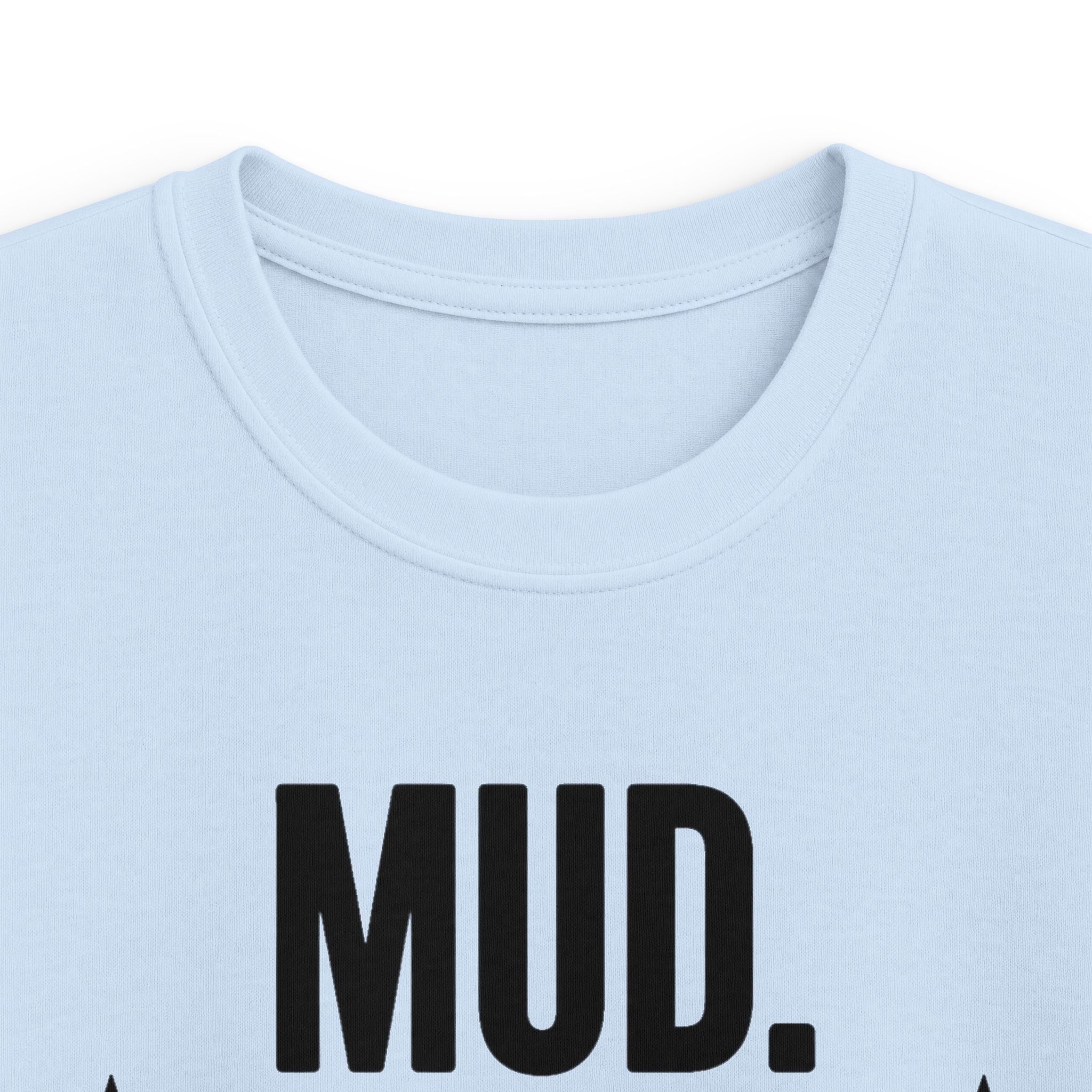 Kids Tee — "Mud. Sweat. Medals." Running Club Youth Shirt