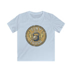 Tiny But Tough Kids Tee — Kettlebell Retro Fitness Shirt
