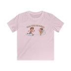Kids Tee — "Earn Your Ice Cream" Cute Running Kid & Ice Cream Cone Graphic