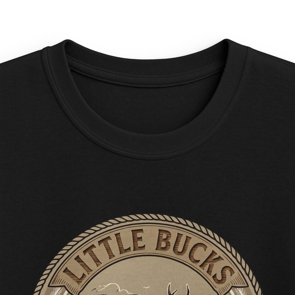 Kids Tee — "Little Bucks Hunting Co." Vintage Deer Graphic