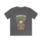Kids Baseball, Bucks & Bass Tee — 'Raised on Baseball' Youth Shirt