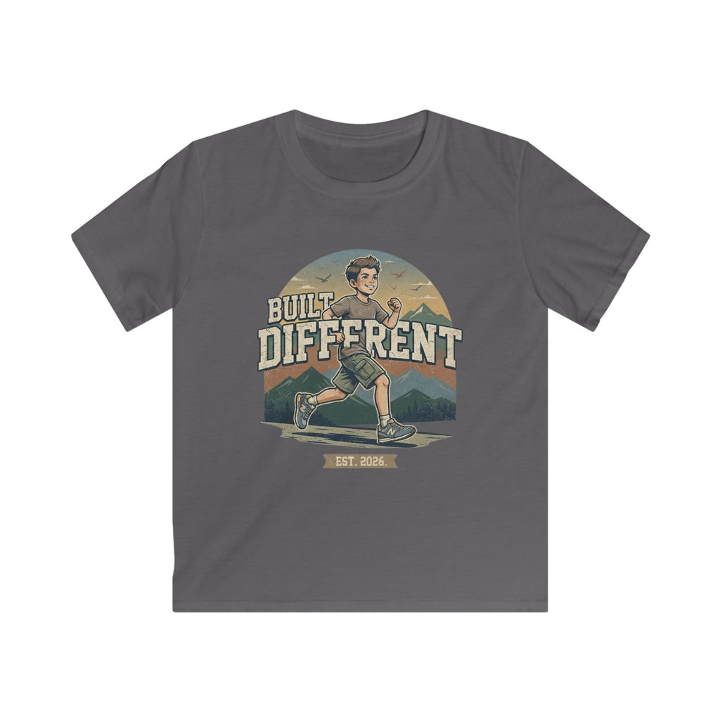 Kids Softstyle Tee - Build Different T-Shirt