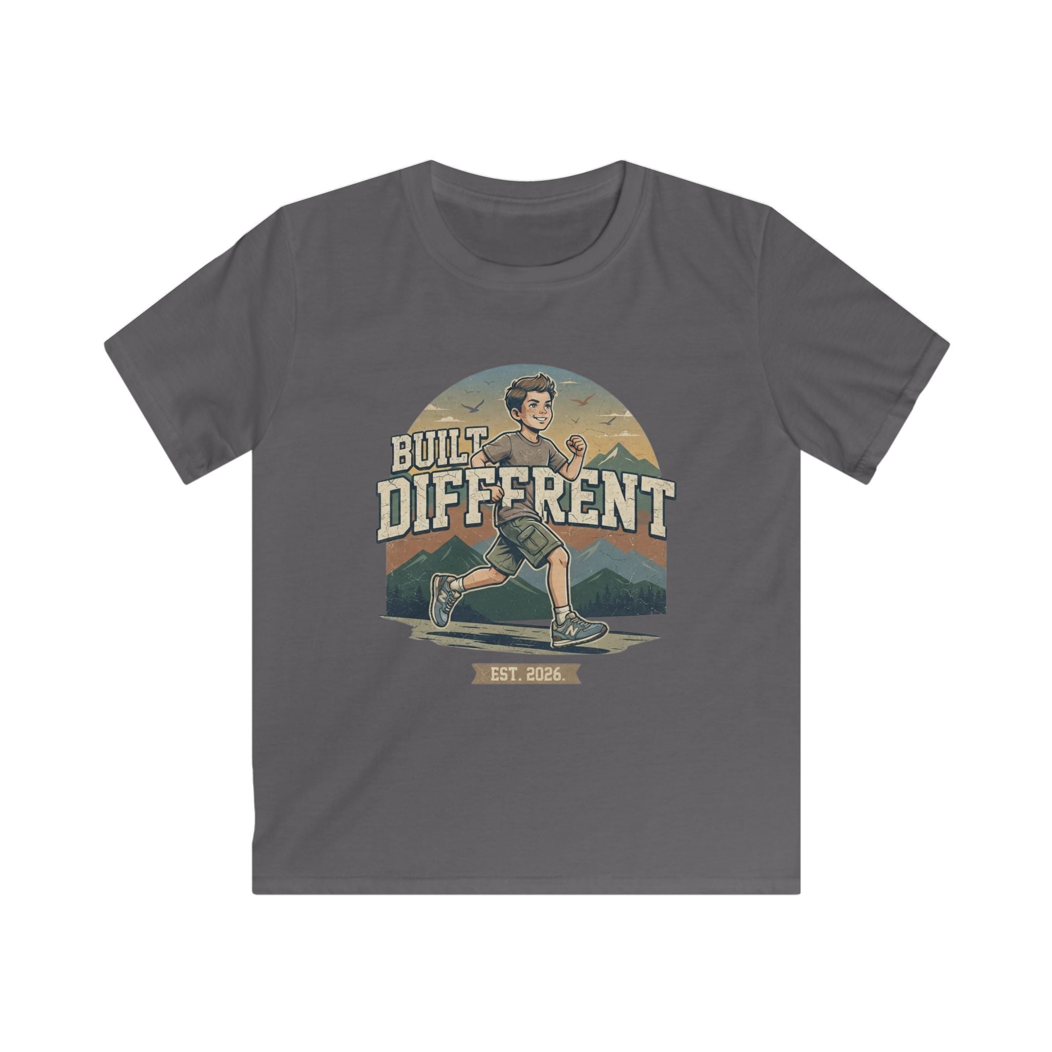 Kids Softstyle Tee - Build Different T-Shirt
