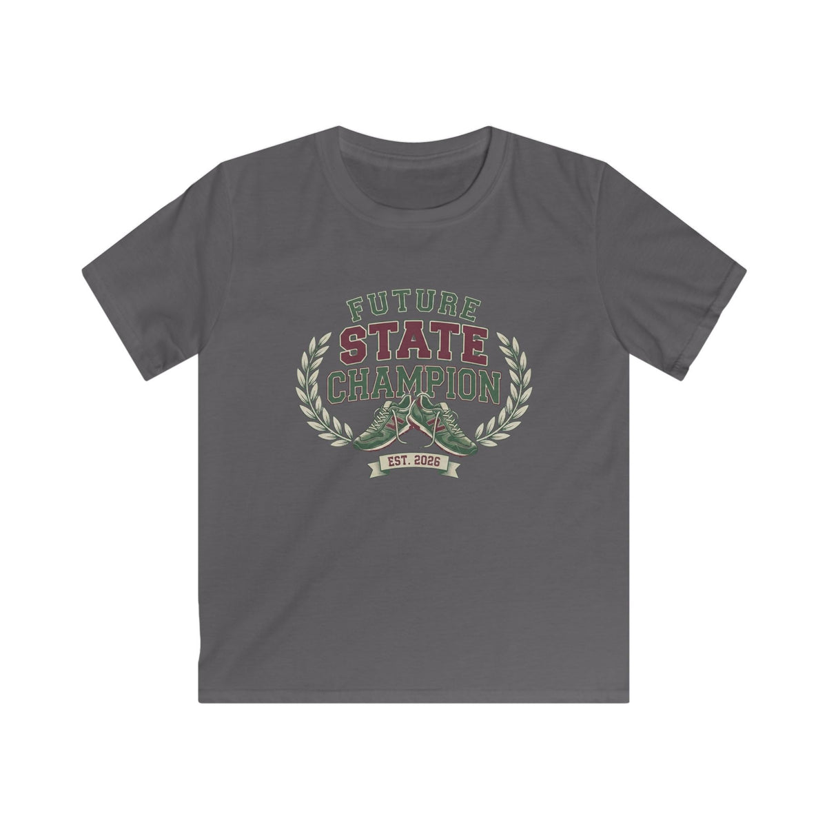 Future State Champion Kids T-Shirt - Youth Athletic Baseball Tee