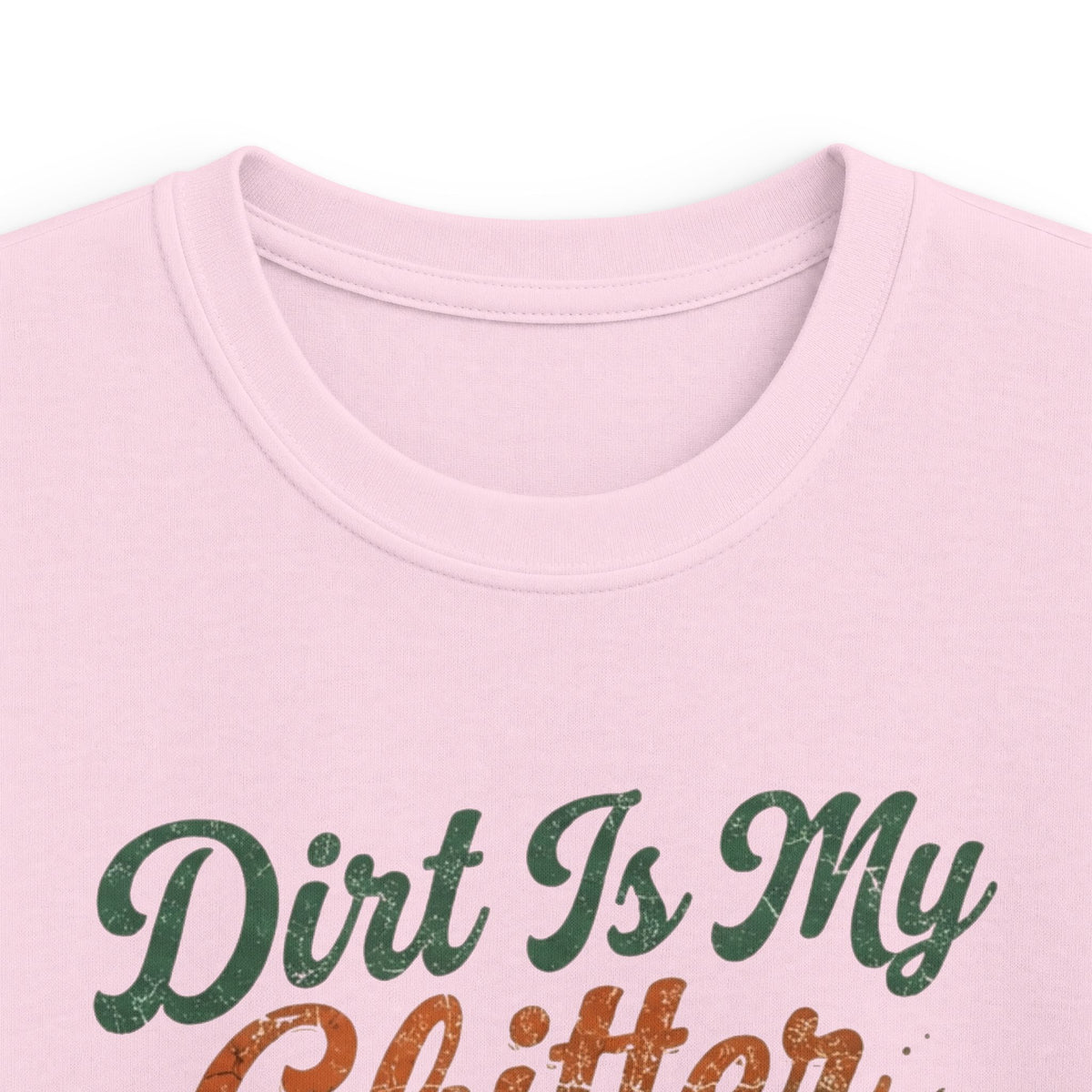 Kids Tee - "Dirt Is My Glitter" Youth Cross Country Running Shirt