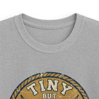 Tiny But Tough Kids Tee — Kettlebell Retro Fitness Shirt