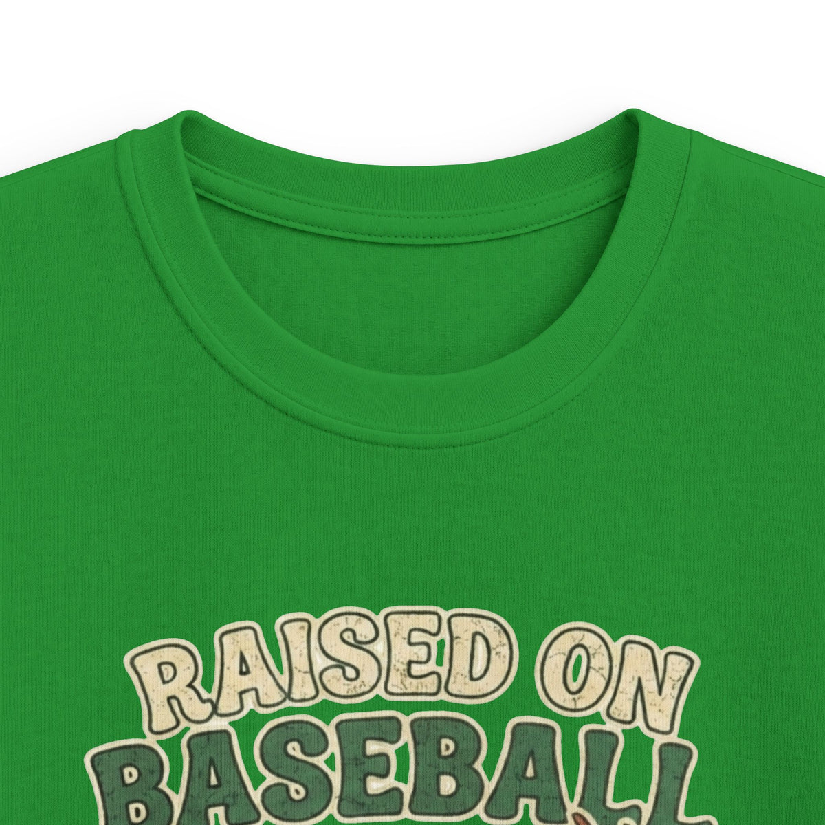 Kids Baseball, Bucks & Bass Tee — 'Raised on Baseball' Youth Shirt