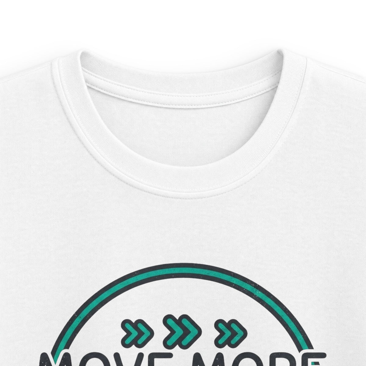 Kids Tee — “Move More. Smile More.” Inspirational Activewear