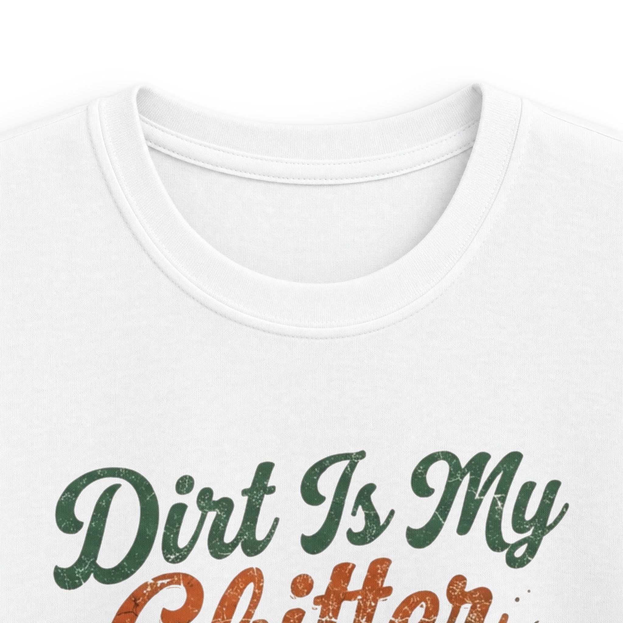 Kids Tee - "Dirt Is My Glitter" Youth Cross Country Running Shirt