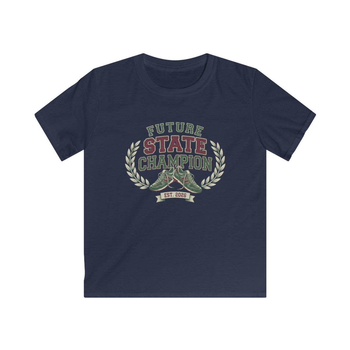 Future State Champion Kids T-Shirt - Youth Athletic Baseball Tee