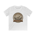 Kids Tee — "Little Bucks Hunting Co." Vintage Deer Graphic