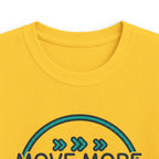 Kids Tee — “Move More. Smile More.” Inspirational Activewear