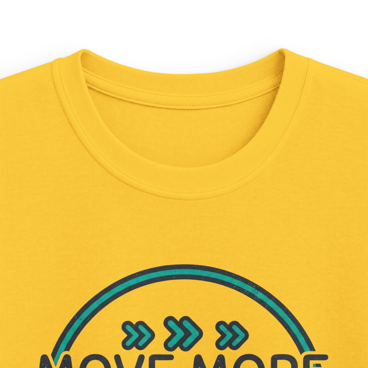 Kids Tee — “Move More. Smile More.” Inspirational Activewear