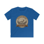 Kids Tee — "Little Bucks Hunting Co." Vintage Deer Graphic