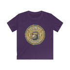 Tiny But Tough Kids Tee — Kettlebell Retro Fitness Shirt