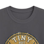 Tiny But Tough Kids Tee — Kettlebell Retro Fitness Shirt