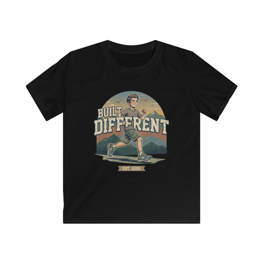 Kids Softstyle Tee - Build Different T-Shirt
