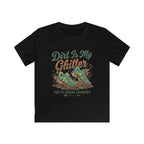 Kids Tee - "Dirt Is My Glitter" Youth Cross Country Running Shirt