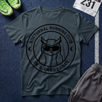 Nocturnal Running Club T-Shirt — Owl Logo Night Runner Tee