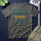 Mediocre Runners Co. T-Shirt — Running Shirt for Casual Joggers & Gym
