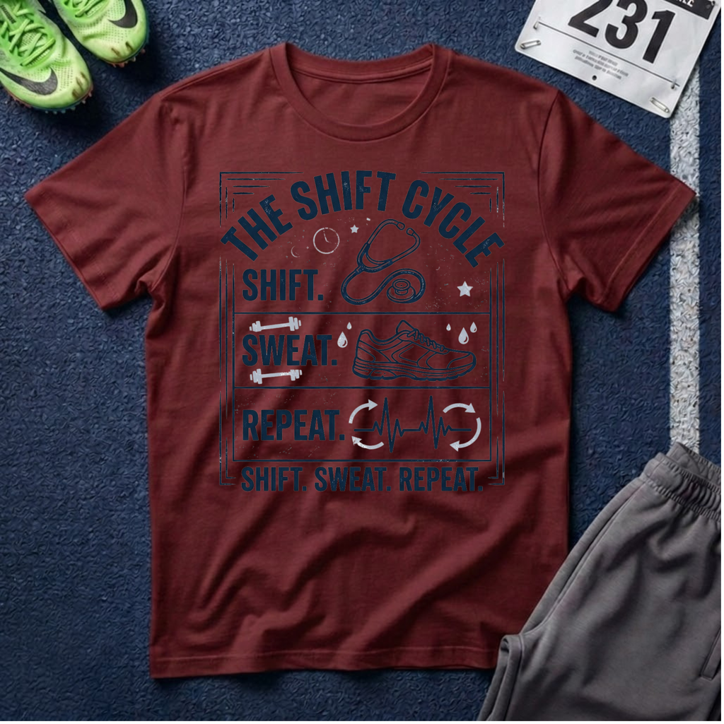Shift Sweat Repeat T-Shirt