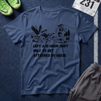 T‑Shirt — “Left a 12‑Hour Shift Only to Get Attacked by Geese” 5K Runner Tee
