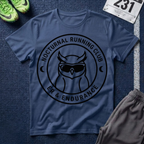 Nocturnal Running Club T-Shirt — Owl Logo Night Runner Tee