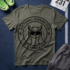 Nocturnal Running Club T-Shirt — Owl Logo Night Runner Tee